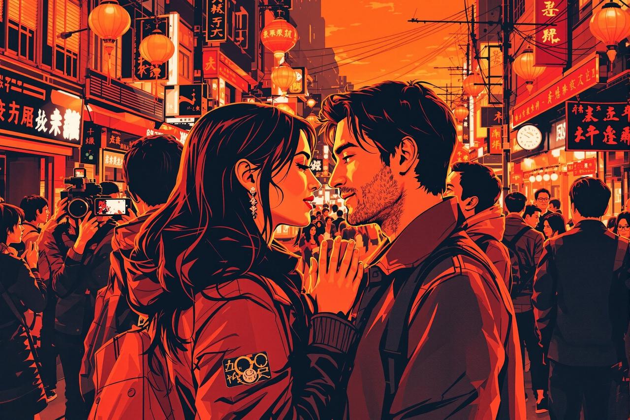 当红小花旦被拍到与神秘男子牵手逛街，疑似新恋情曝光
